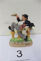 Norman Rockwell Figurine -Caught in the Act