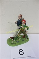 Norman Rockwell Figurine - Spring