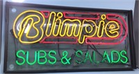 Blimpie Subs Neon Sign