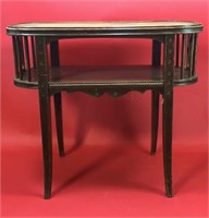 Antique Wood End Table