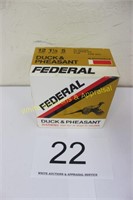 12 Ga 2 3/4" Shotgun Shells - Federal - Box/25