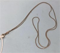 24" Sterling Silver Necklace