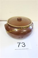 Stoneware Bean Pot - # 528 UHL Pottery