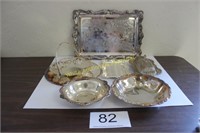 Lot of Silverplate - (7) Pieces