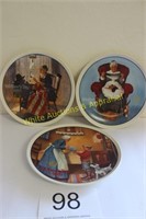 Norman Rockwell Plates - Grp of (3) - Mother's Day