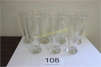Pilsner Glasses (7) Total