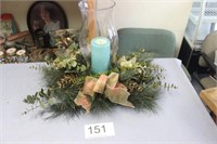 Christmas Candle - Table Top Deco Piece