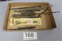 Large group of Steel Twist Bits & more
