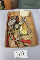 Group of Misc Tools - Linemans Pliers & more