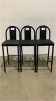 (3) Eagle Products Co. Bar Chairs