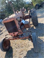 Allis Chalmer Model CA Tractor, 3 pt, belt drive,