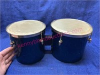 Vintage bongo drums