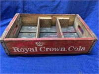 Royal Crown Cola wooden crate