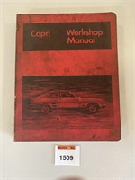 Ford Capri Workshop Manual