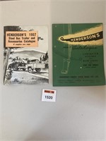 2 x Henderson’s Catalogues 1957 & 1966-7