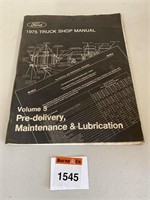 1975 Truck Shop Manual Volume 5
