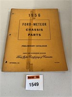 1956 Ford Meteor Chassis Parts