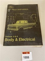1974 Ford Truck Shop Manual Volume 3 & 4