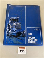 1981 Ford Tractor Repair Time Schedule