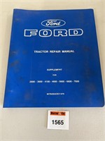 Ford Tractor Repair Manual Supplement