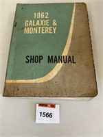 1962 Ford Galaxie & Monterey Shop Manual