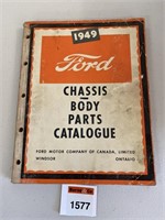 1949 Ford Chassis - Body Parts Catalogue