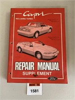 Ford Capri Including Turbo Repair Manual