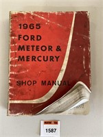 1965 Ford Meteor & Mercury Shop Manual.