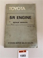 Toyota 5R Engine Repair Manual From Jan. 1980