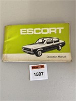 Ford Escort Glovebox Manual