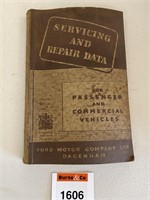 Ford Servicing And Repair Data