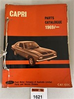1969/- Ford Capri Parts Catalogue