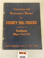 Instruction and Maintenance Manual for County
