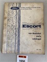 Ford Escort Parts Catalogue