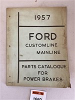 1957 Ford Customline Mainline Parts Catalogue