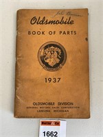 1937 Oldsmobile Book of Parts Catalogue