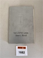 Ford LTD-Ford Landau Owners Manual