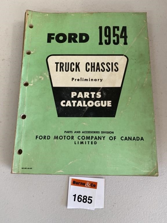 ONLINE ONLY - Aberline Ford (Manuals & Brochures)