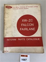 Ford XW -ZC Falcon Fairlane Interim Parts
