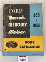 1955 . 1956 Ford Monarch Mercury Meteor Body