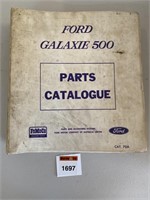 Ford Galaxie 500 Parts Catalogue Folder