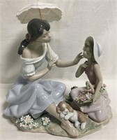 Lladro Porcelain Figural Grouping