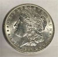 1900 Morgan Silver Dollar - A. U.