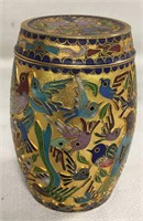 Oriental Cloisonne Covered Jar