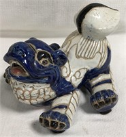 Oriental Pottery Fudog Sculpture