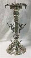 Silver Plate Figural Tray