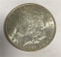 1885 Morgan Silver Dollar - A. U.