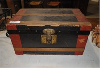 cass wooden doll trunk with insert