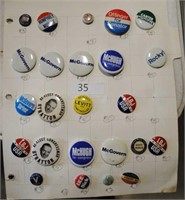 political and other buttons