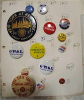 political and other buttons